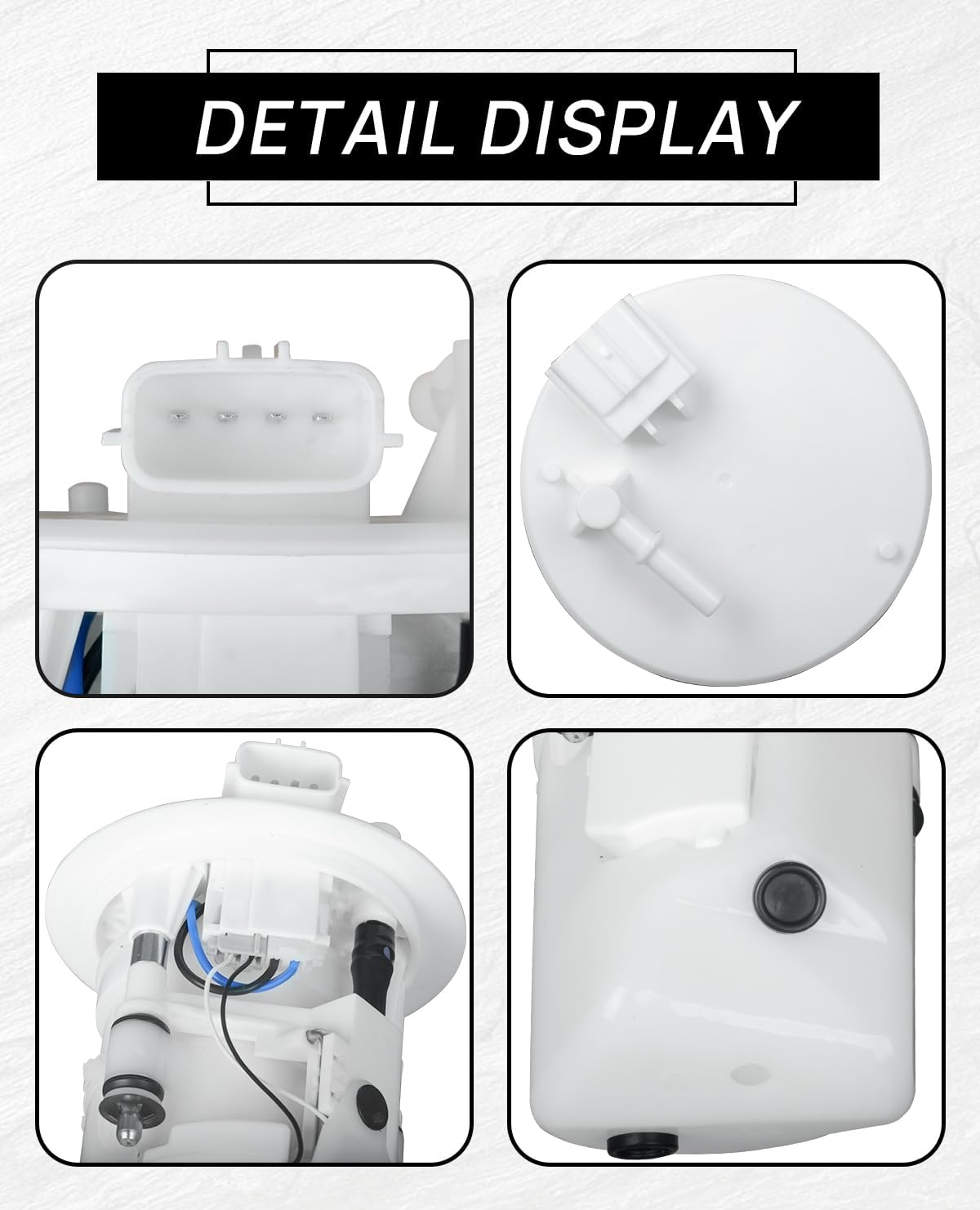 1S3-13907-10-00 Upgraded Fuel Pump Assembly Compatible With Yamaha Raptor 700 2006-2021 OEM 1S3-13907-00-00 1S3-13907-01-00 1S3-13907-02-00 1S3-13907-11-00 1S3-13907-12-00