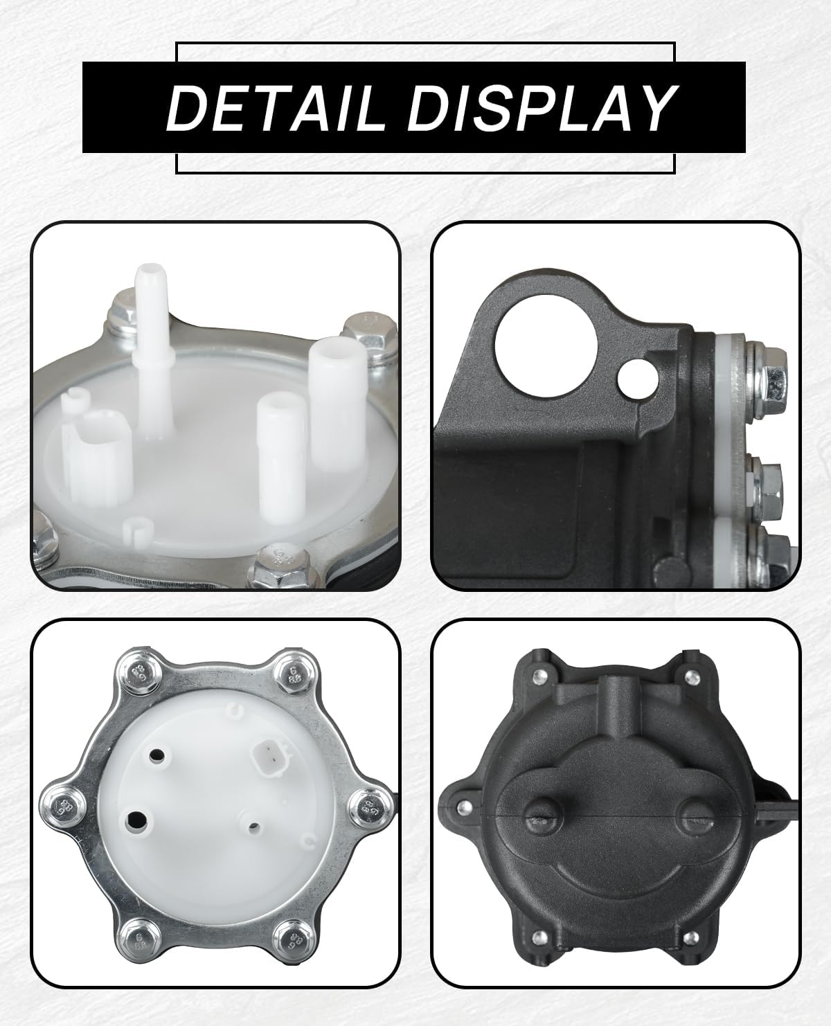 16700-HP5-602 Upgraded Fuel Pump Assembly Compatible with 2007-2014 Honda ATV Models Rancher 420, Foreman 500, TRX420, TRX500, TRX700XX