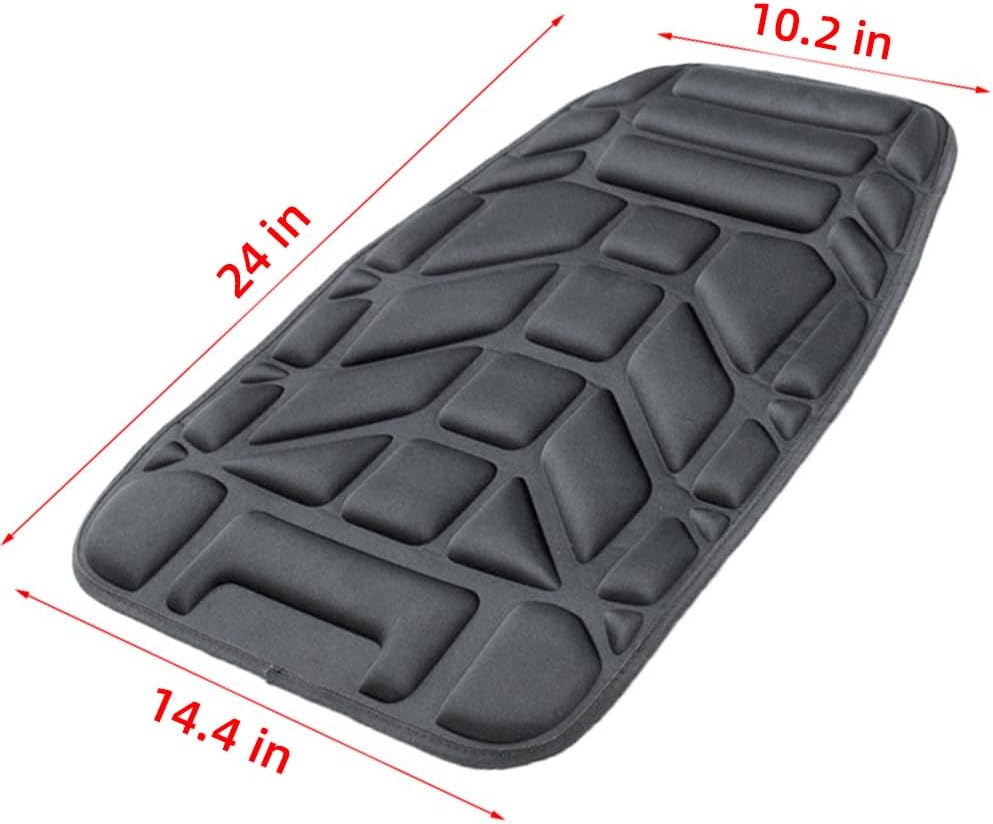 ATV Motor Seat Cover Upgraded Cushion Breathable Padded Protector Compatible with Most Models