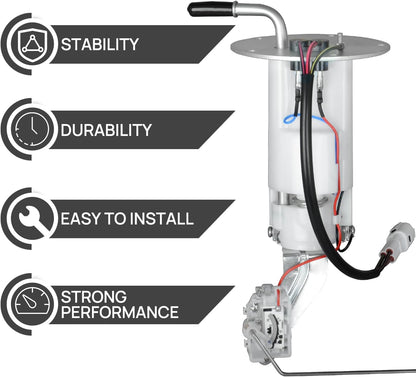 15100-27G00 Upgraded Fuel Pump Module Assembly Compatible with Suzuki VStrom 650 DL650 DL650A ABS 2007-2011 Replace OE UC-T35SU52 15100-11J00