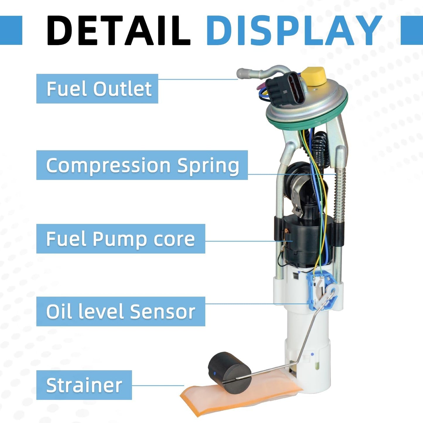 709000362 703500766 Upgraded Fuel Pump Assembly Compatible with Can-Am Commander Maverick 800 1000 EFI/LTD/STD/X/XT Max 1000 DPS 4x4 2011-2015