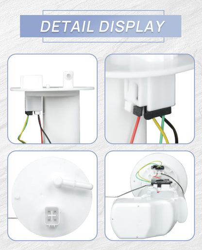 47-1031 49040-0716 Fuel Pump Assembly Compatible with Kawasaki Mule Pro FX FXT 2016-2020, Teryx Teryx4 800 2014-2020, Teryx4 750 2012-2013 49040-0733 49019-0013