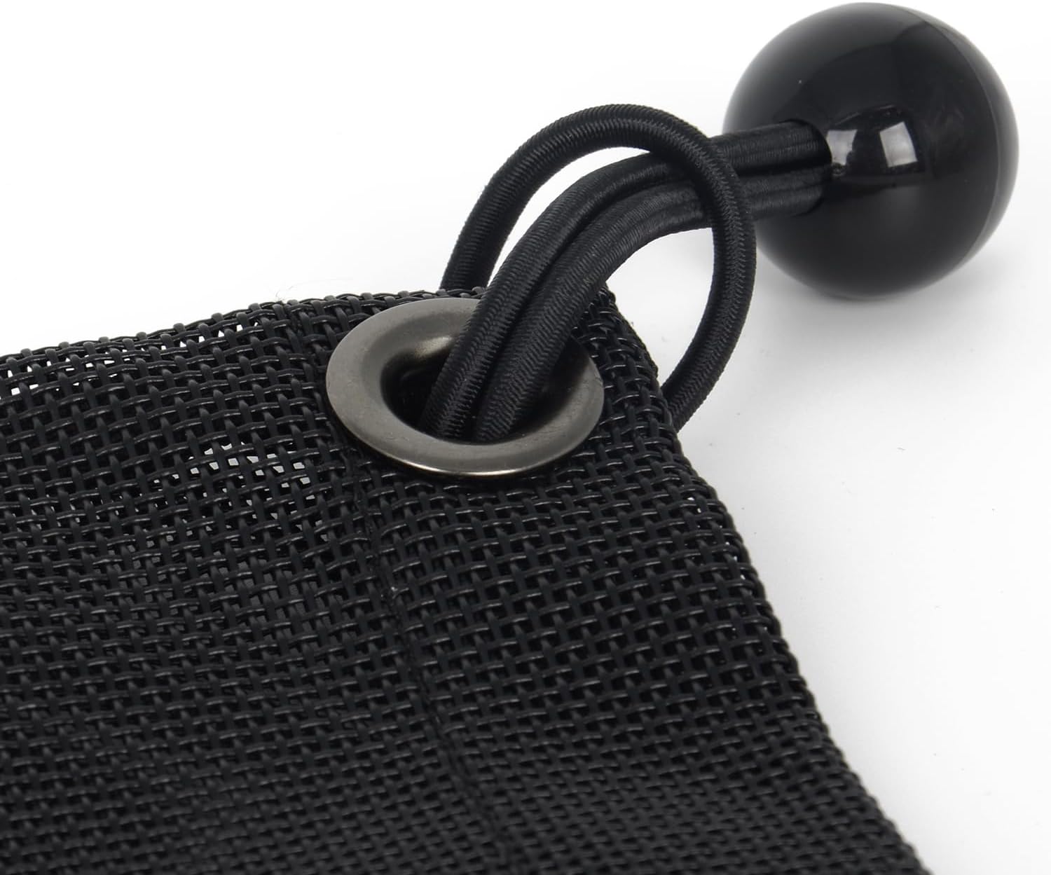 UTV Trash Sack PVC Mesh Bag Compatible With Polaris RZR, Can-Am, CFMOTO, Teryx, Mule, Arctic Cat, Pioneer, Golf Cart and most models(BLACK)