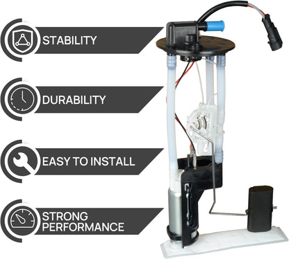 2205469 Upgraded Fuel Pump Assembly Compatible with Polaris Sportsman 450 570 850 1000 2014-2016 Replaces# 47-1008 2521389 2205374 2521323 2207670 2205525 E11022
