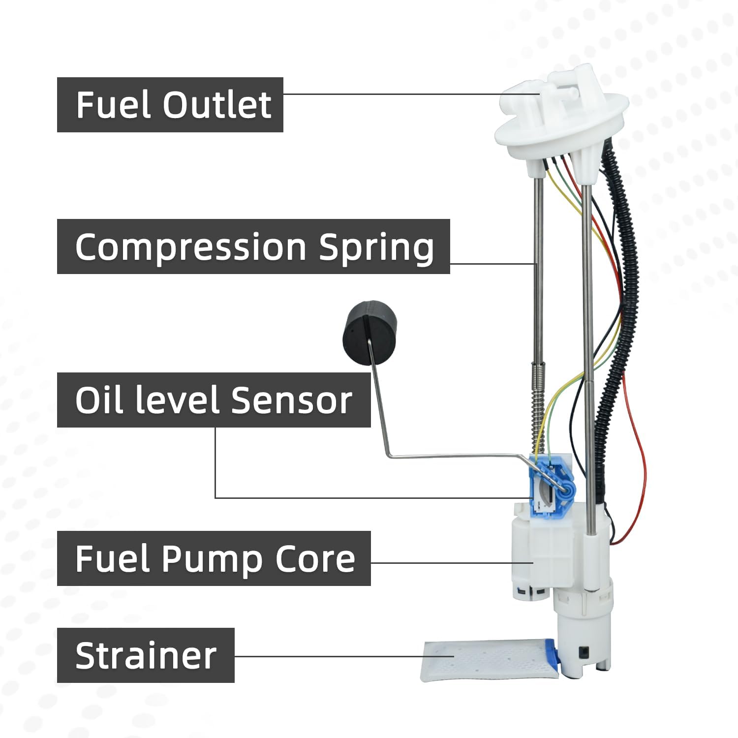 709000461 Fuel Pump Assembly Compatible With Can-Am Outlander Max 2017-2018 Renegade 570 2018-2022