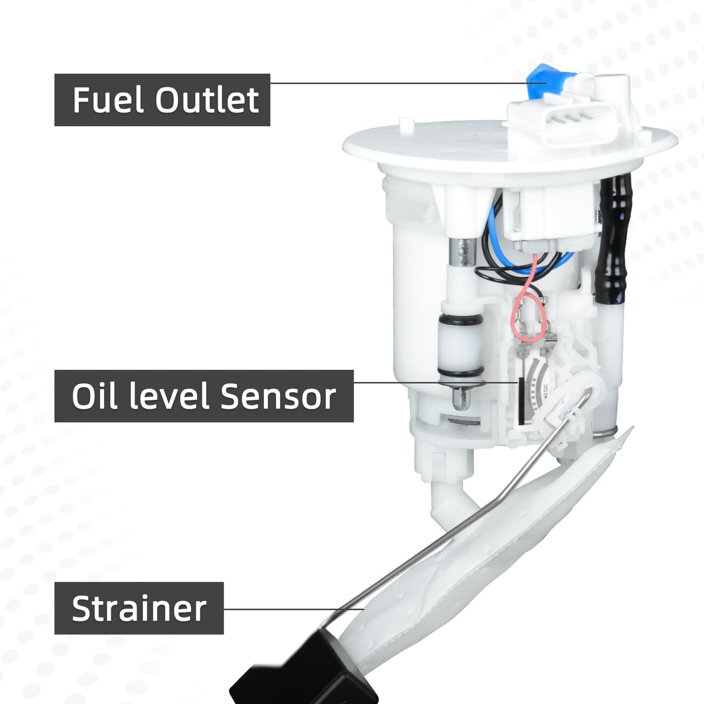BB5-13907-00-00 Upgraded Fuel Pump Assembly Compatible with Yamaha Kodiak 450 YFM450K 2018-2023 Fuel Pump Replace BB5-13907-01-00 BB5-13907-03-00 BB5-13907-02-00