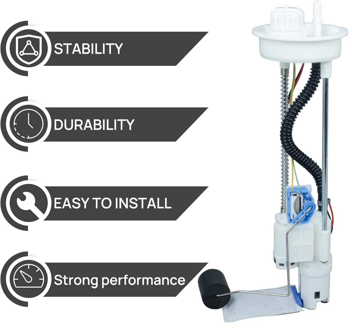 Fuel Pump Assembly Compatible With Polaris Forest 1000 Hawkeye 325 Scrambler 1000 850 Sportsman 1000 XP Sportsman 570 450 2205469