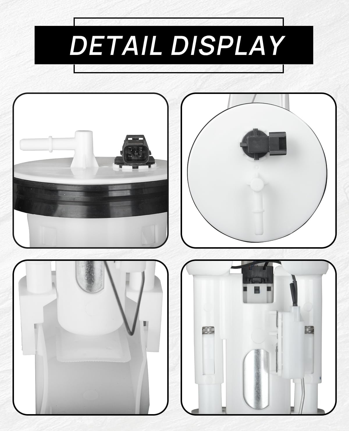 15100-31G03 Upgraded Fuel Pump Assembly Compatible With Suzuki King Quad 450 500 700 750 Replaces# 1510031G03