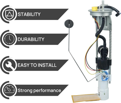 Fuel Pump Assembly Compatible With Polaris Ranger 500 700 800 Crew 500 2204306 2520817 1240239