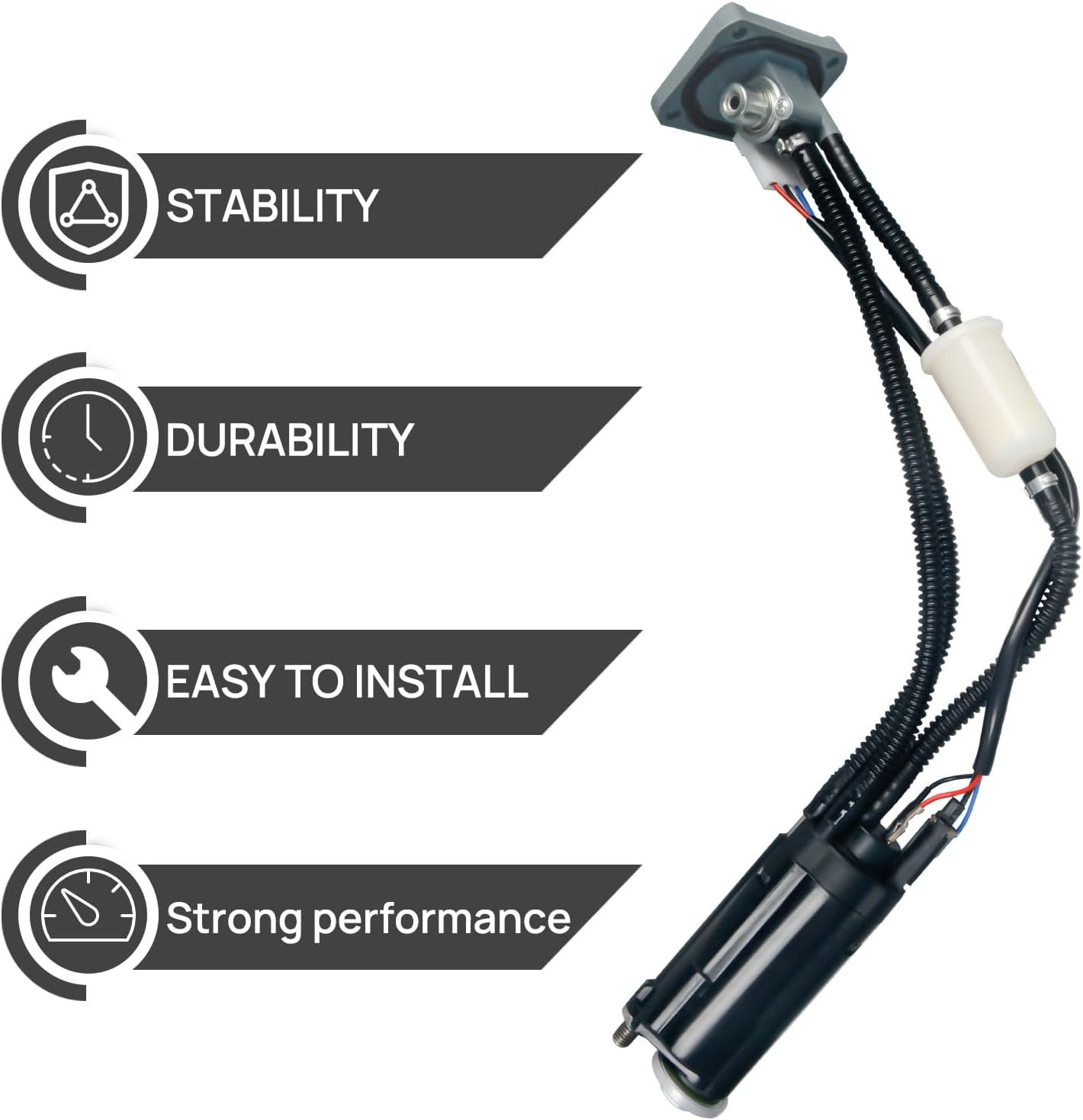 78107088000 78107088300 Upgraded Fuel Pump assembly Compatible with Gas-Gas EC 300 21-23 EX 250F 21-23 Replace OE 78107088500 77707088000 79007088000