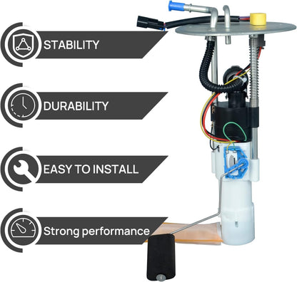 47-1019 24-71019 Upgraded Fuel Pump Assembly Compatible with Polaris RZR 800 / RZR S 800 & RZR 4 800 2008-2010