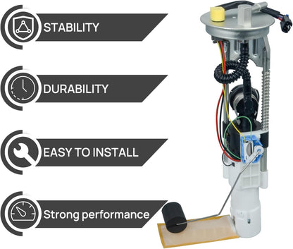 Upgraded Fuel Pump Assembly Compatible With Polaris Sportsman 550 2009-2010 Sportsman 850 EFI Touring EPS 2520922 2204307