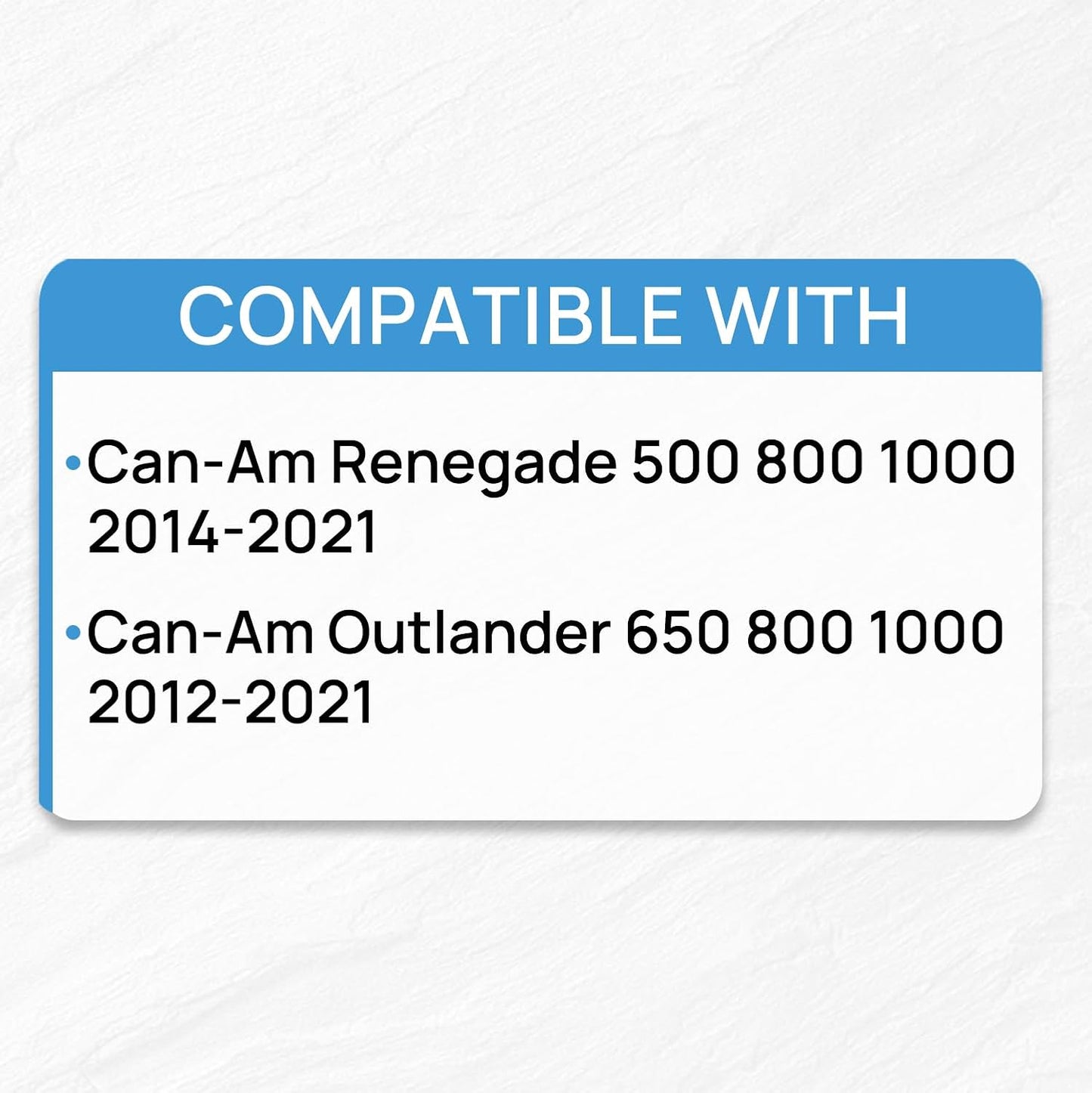 709000758 Upgraded Fuel Pump Assembly Compatible with Can-Am Renegade 500 800 1000 ATV 2014-2021, Outlander 650 800 1000 ATV 2012-2021 Replaces# 709000287