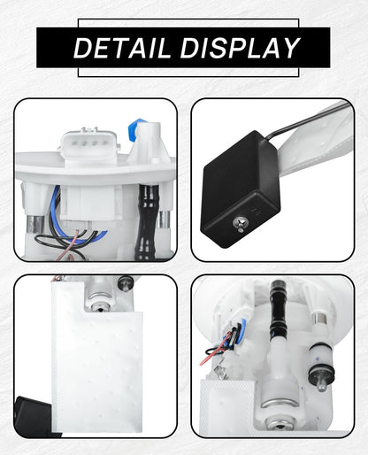 BB5-13907-00-00 Upgraded Fuel Pump Assembly Compatible with Yamaha Kodiak 450 YFM450K 2018-2023 Fuel Pump Replace BB5-13907-01-00 BB5-13907-03-00 BB5-13907-02-00