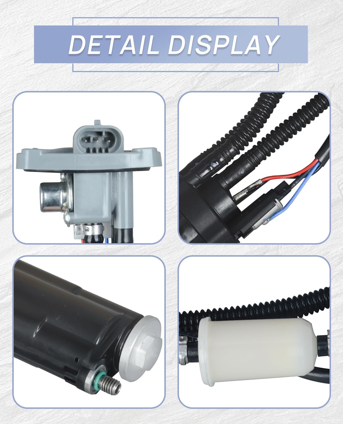 78107088000 78107088300 Upgraded Fuel Pump assembly Compatible with Gas-Gas EC 300 21-23 EX 250F 21-23 Replace OE 78107088500 77707088000 79007088000