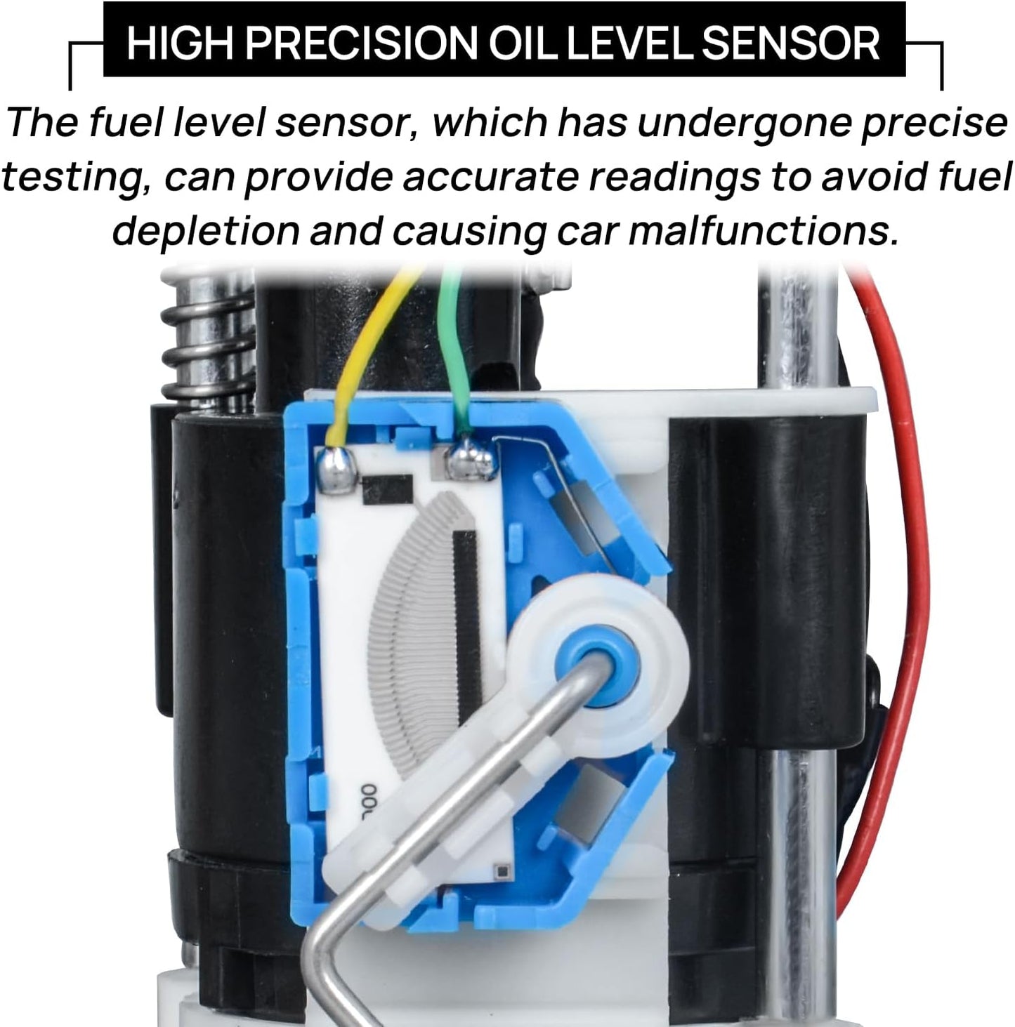 47-1011 2204403 Upgraded Fuel Pump Assembly Compatible with Polaris RZR 4, RZR 4 Jagged X, RZR 570, RZR 800, RZR 900, RZR S, RZR XP, RZR XP 900 2011-2016 2204502 2521116 2521204 2521360