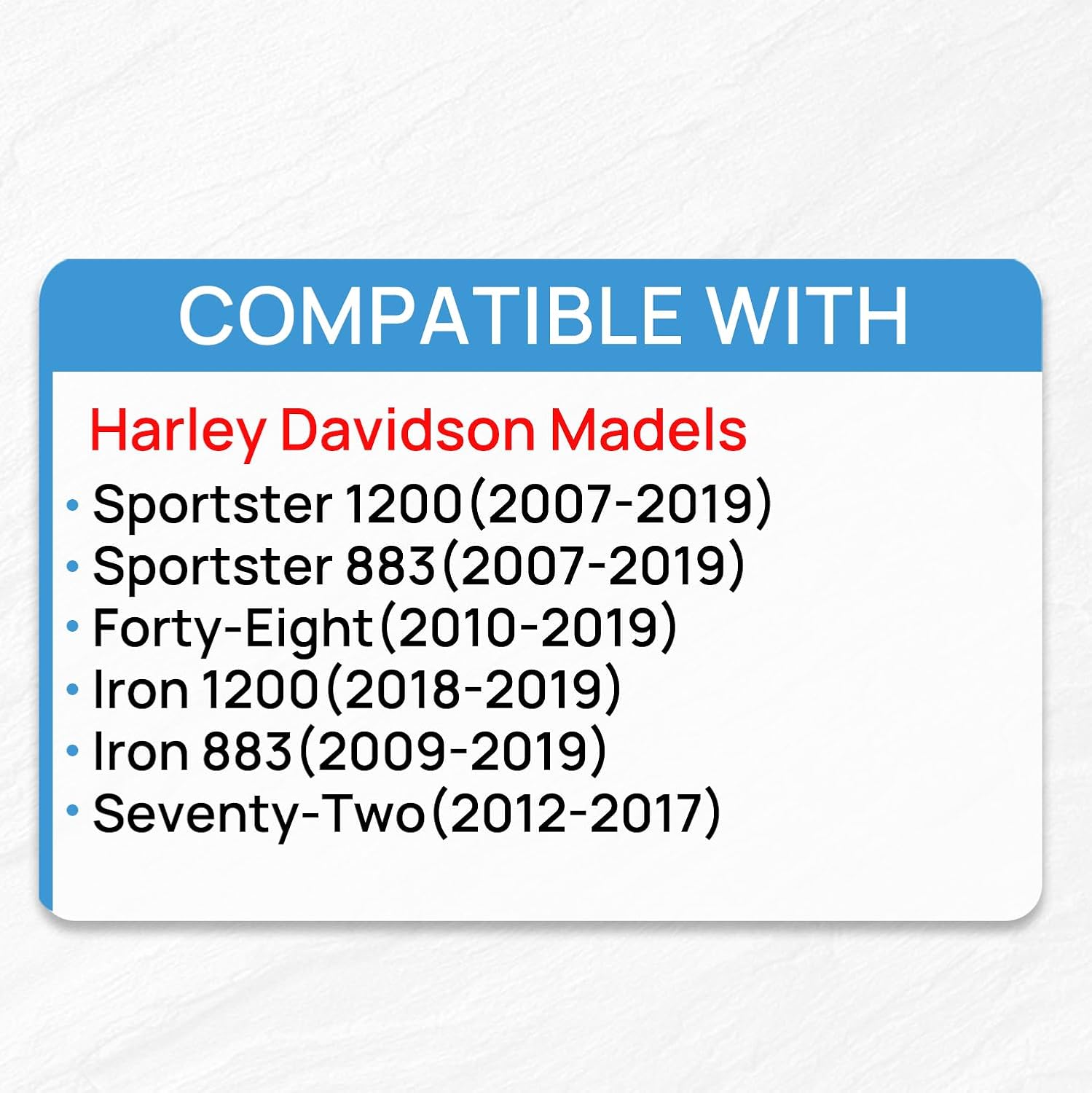75305-07A 75268-07F 75268-07B Upgraded Fuel Pump Assembly Compatible With Harley Davidson Sportster 1200 883, Forty-Eight, Iron 1200 883, Seventy-Two, XR1200 XL1200 XL883 2007-2019
