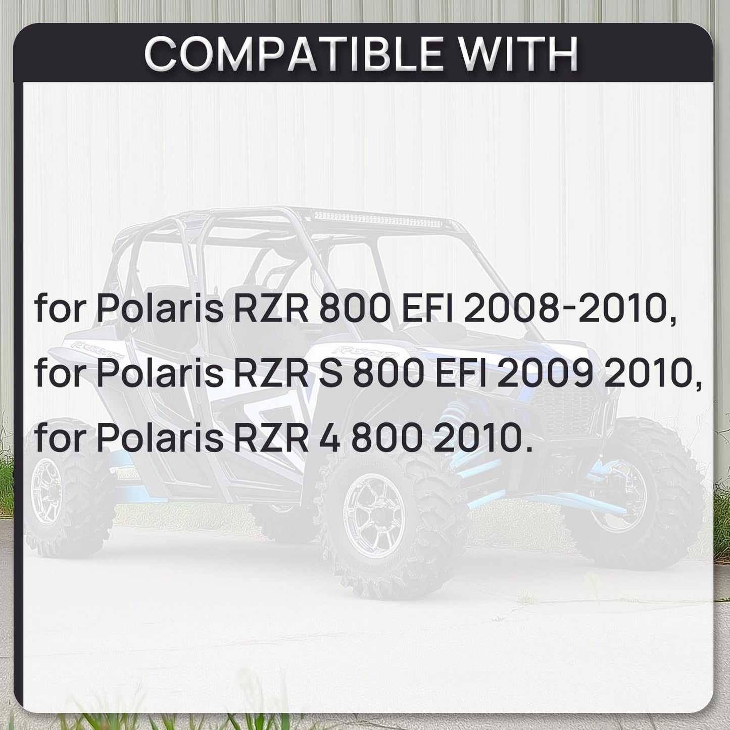 47-1019 24-71019 Upgraded Fuel Pump Assembly Compatible with Polaris RZR 800 / RZR S 800 & RZR 4 800 2008-2010