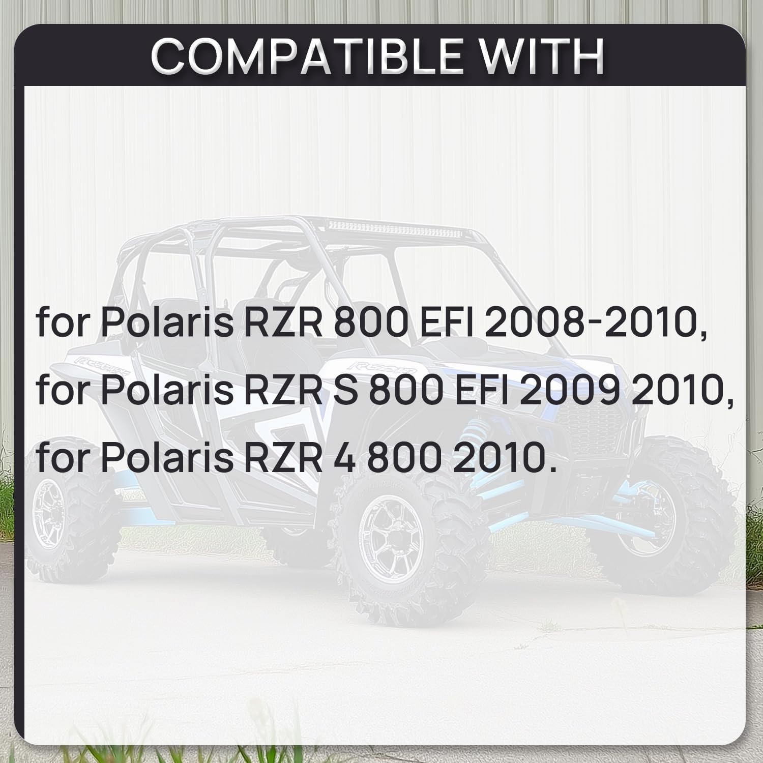47-1019 24-71019 Upgraded Fuel Pump Assembly Compatible with Polaris RZR 800 / RZR S 800 & RZR 4 800 2008-2010