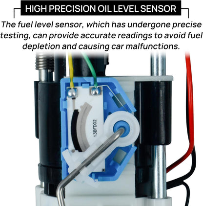 Fuel Pump Assembly Compatible With Polaris GEM Ranger 1000 XP Mud 900 Crew 1000 XP 1000 2521307 2204852 2521196