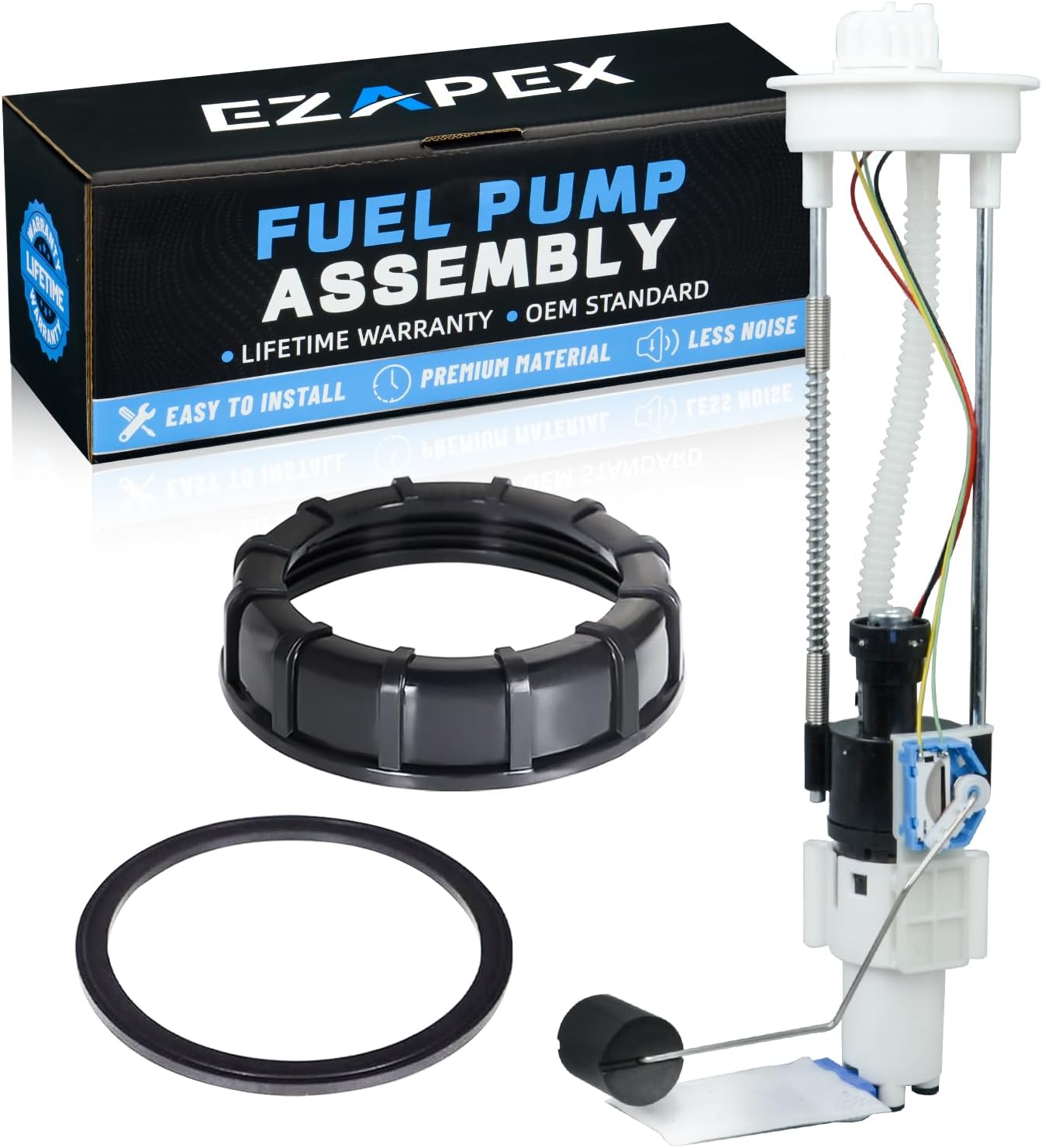 Fuel Pump Assembly for Polaris Ranger 570 Crew, Scrambler 850, Sportsman 550/850, Touring 550/850, X2, XP (Gasoline, Automatic, UTV, Fuel Pump, 2208711, 2204401)