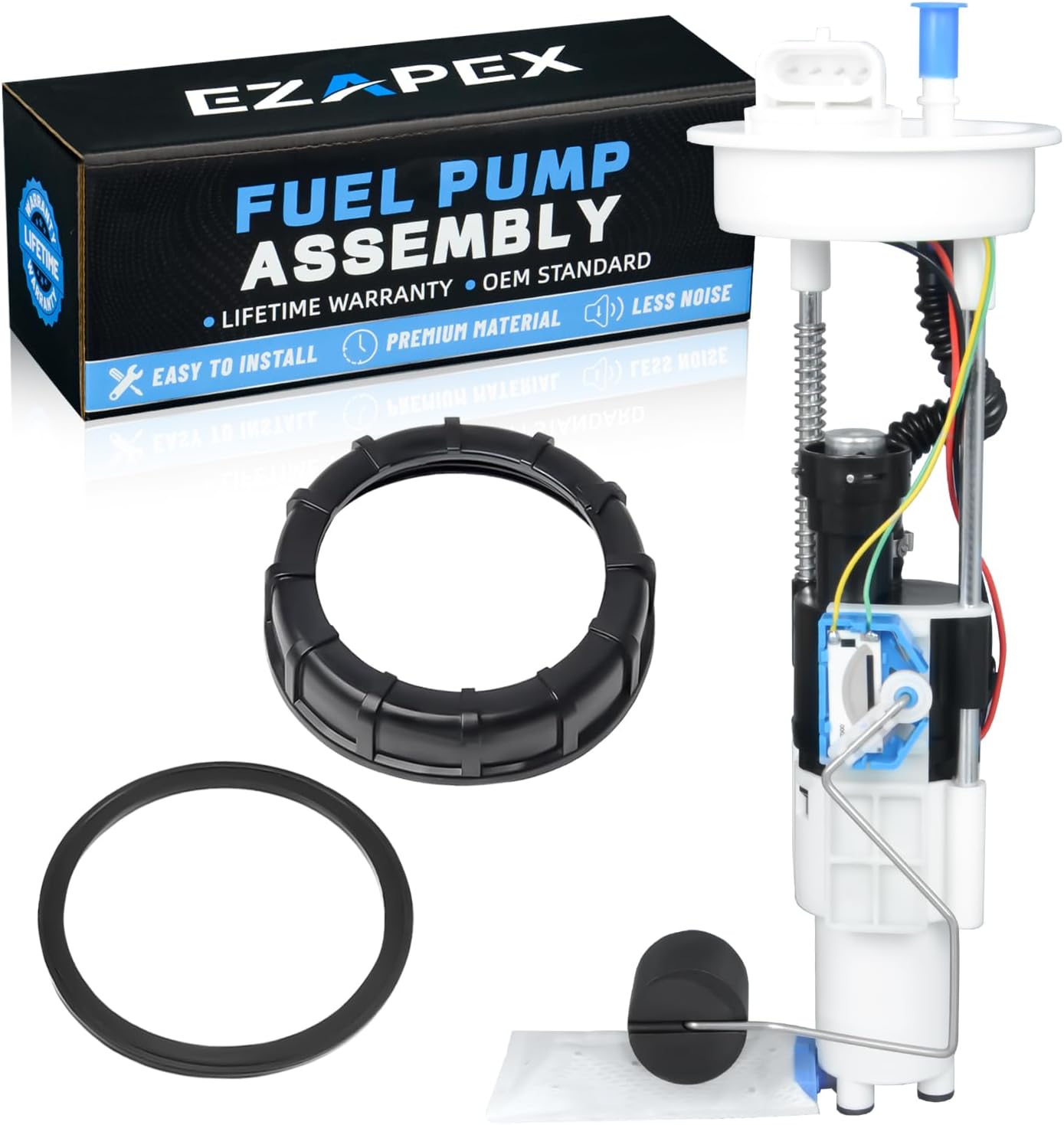 47-1011 2204403 Upgraded Fuel Pump Assembly Compatible with Polaris RZR 4, RZR 4 Jagged X, RZR 570, RZR 800, RZR 900, RZR S, RZR XP, RZR XP 900 2011-2016 2204502 2521116 2521204 2521360