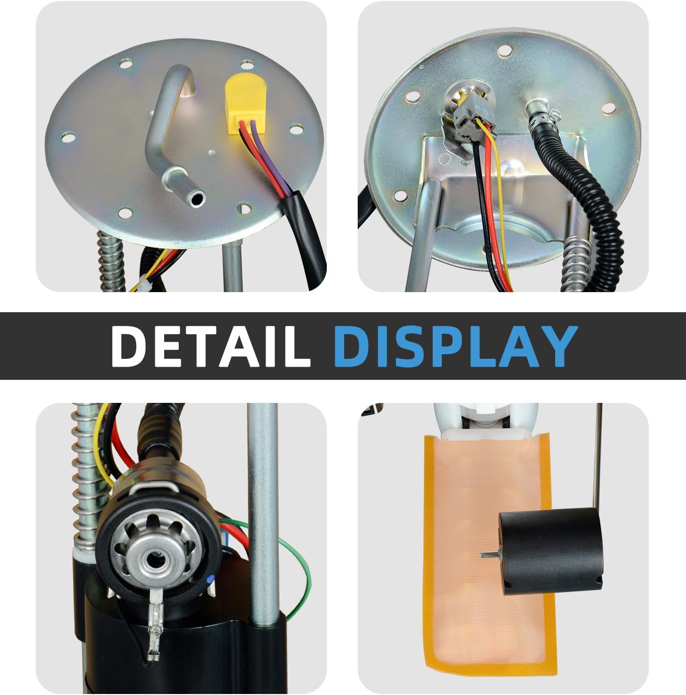 2520502 22520437 47-1041 Upgraded Fuel Pump Assembly Compatible With Polaris Sportsman 500 EFI 2006-2007