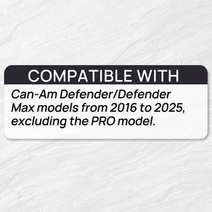 Bed Mat Liner Compatible with Can-am Defender HD5/HD8/HD10/MAX 2016 2017 2018 2019 2020 2021 2022 2023 2024 2025 (Not for Pro Model) All Weather Protector Cargo Accessories