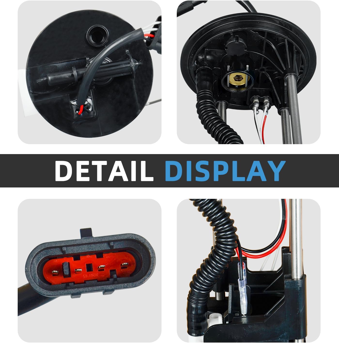 47-1033 2208123 2521784 Upgraded Fuel Pump Module Assembly Compatible With Polaris Ranger 1000 2018-2023 Ranger Crew 1000 2019-2022 Ranger Crew XP 1000 2023