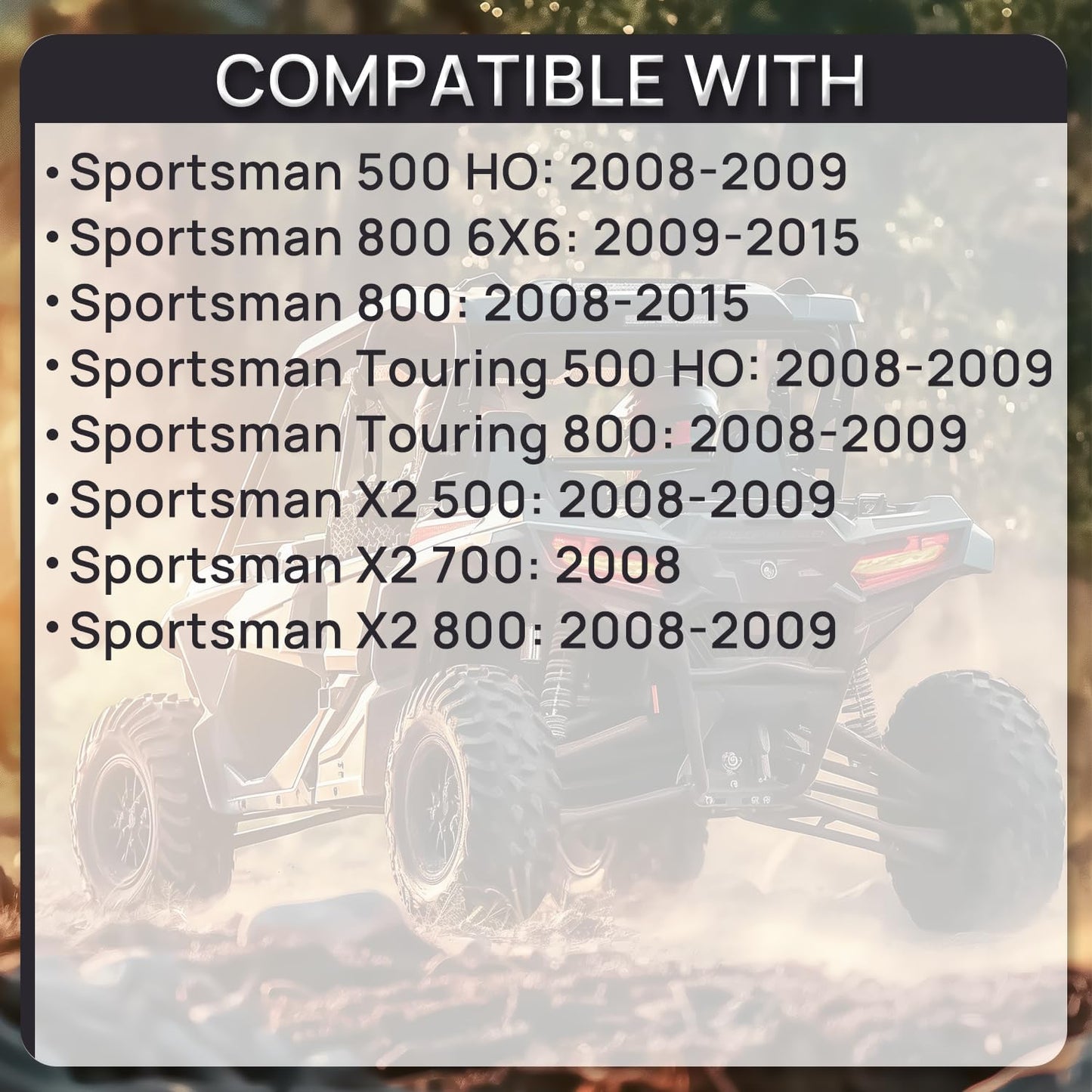 Fuel Pump Assembly Compatible With Polaris Forest 800 Sportsman 500 700 800 Touring 800 X2 500 800 OEM 2204308 2520865