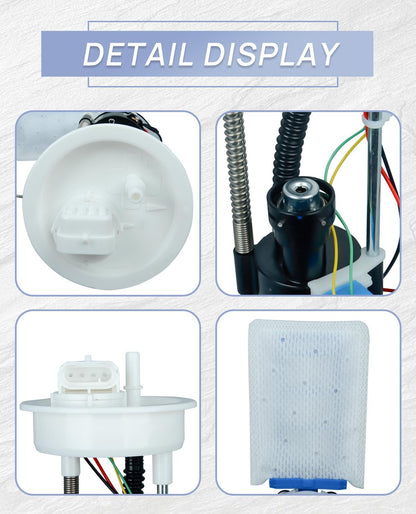 Fuel Pump Assembly Compatible With Polaris GEM Ranger 1000 XP Mud 900 Crew 1000 XP 1000 2521307 2204852 2521196