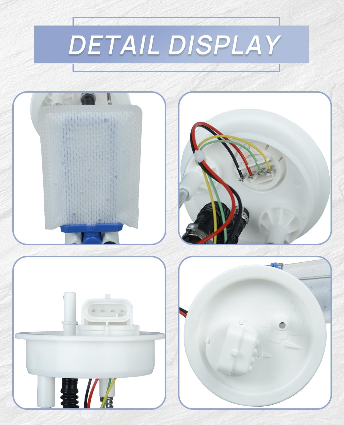 Fuel Pump Assembly Compatible With Polaris Ace 325 Ace 570 Ace 900 RZR 4 900 RZR 64 XP 4 1000 Sportsman Ace 570 2205374