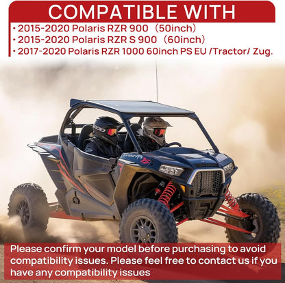 Brake Pads Front and Rear Compatible with Polaris RZR S 900 2015-2020 1000 PS EU Tractor Zug 2017-2020 4 Sets Sintered Copper 2206025