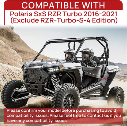 Upgraded Brake Pads Compatible with Polaris SxS RZR Turbo 2016-2021 4 Sets Ceramic FA452 FA680 OE 2206231 2208162 Front and Rear