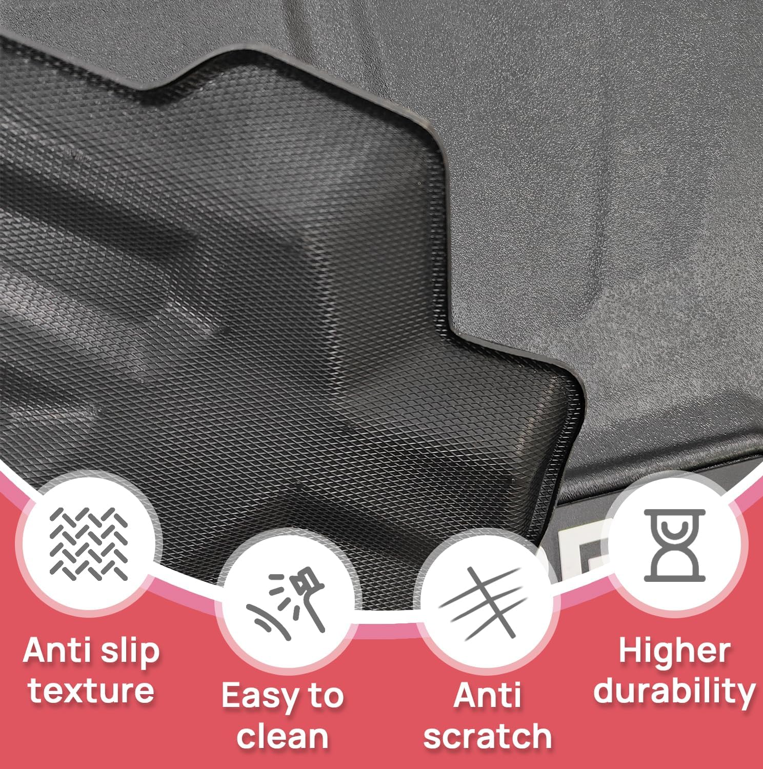 Bed Mat Liner Compatible with Polaris General 1000/4 1000/XP 1000/XP 4 1000 2016-2025 2/4 Seat Rear Cargo All Weather Protector Accessories
