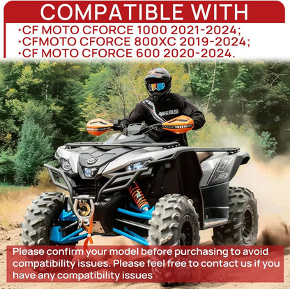 Brake Pad Front and Rear Compatible with Compatible with CF MOTO CFORCE 1000 2021-2024 CFORCE 800XC 2019-2024 CFORCE 600 2020-2024 Sintered Copper