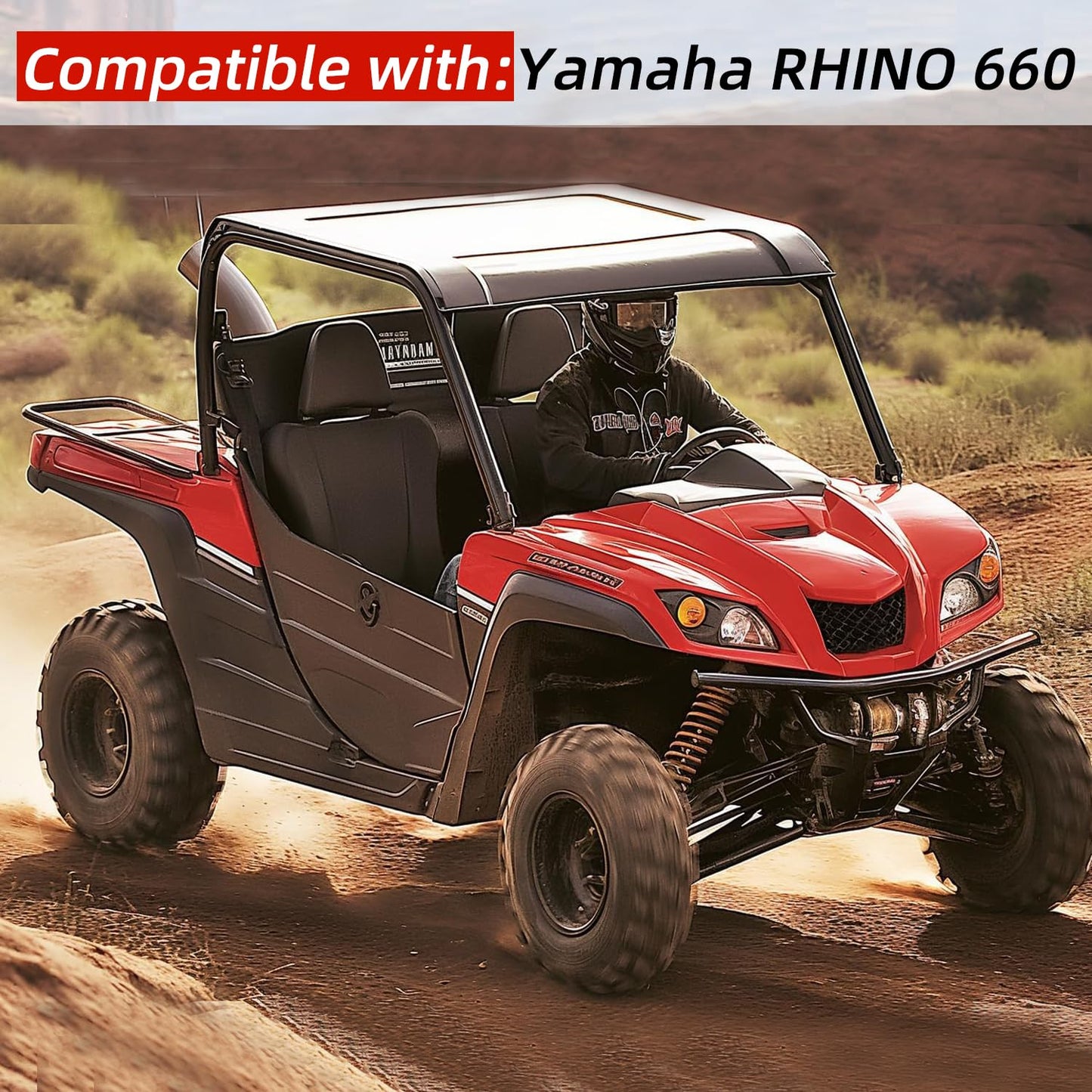 Vacuum Fuel Pump Compatible With Yamaha RHINO 660 5UG-13910-01-00 5UG-13910-00-00