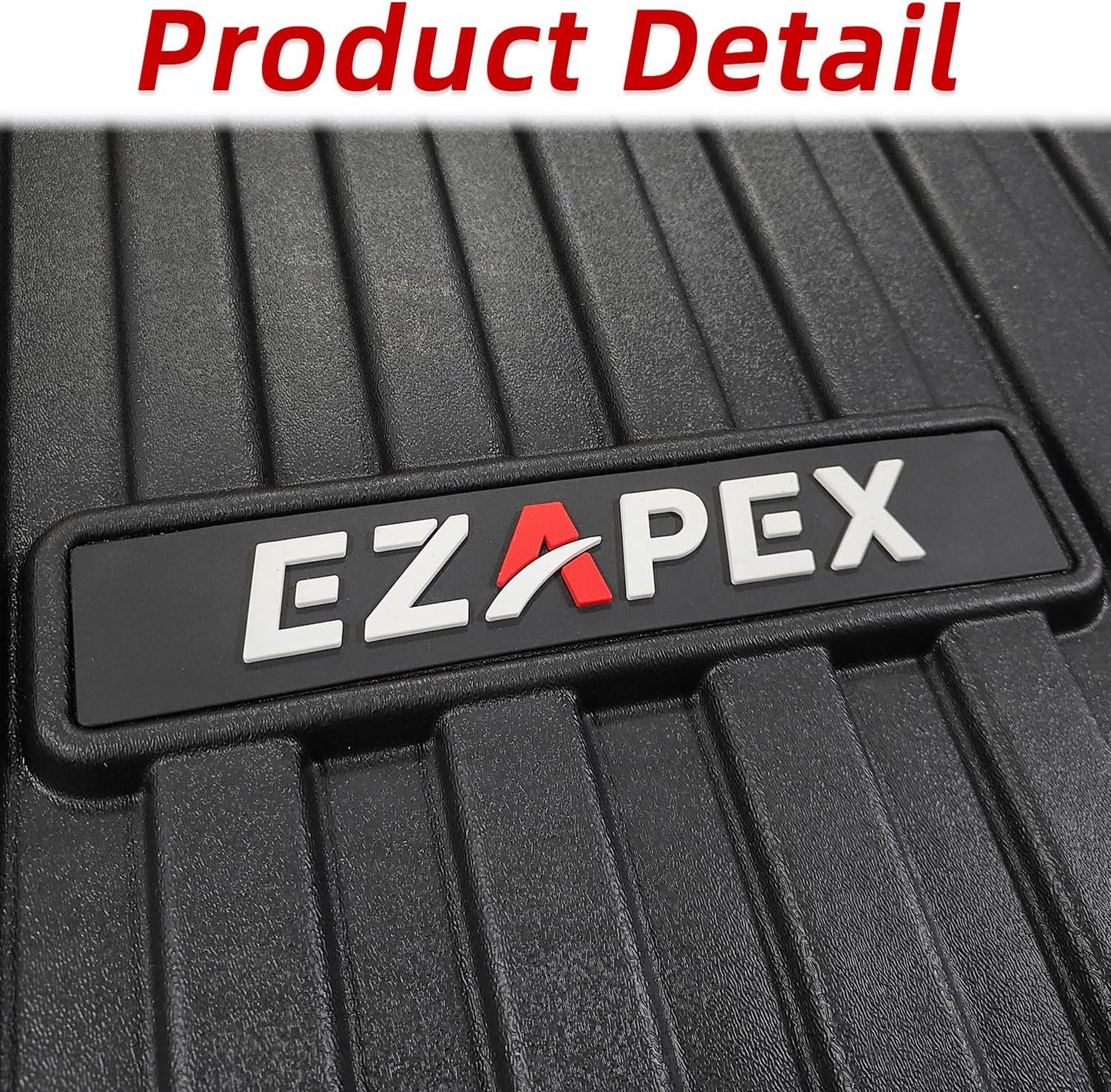 Bed Mat Liner Compatible with Polaris Ranger 1000 Crew 1000 Crew XP 1000 XP Kinetic 2018-2025 All Weather Rear Cargo Mats TPE Accessories