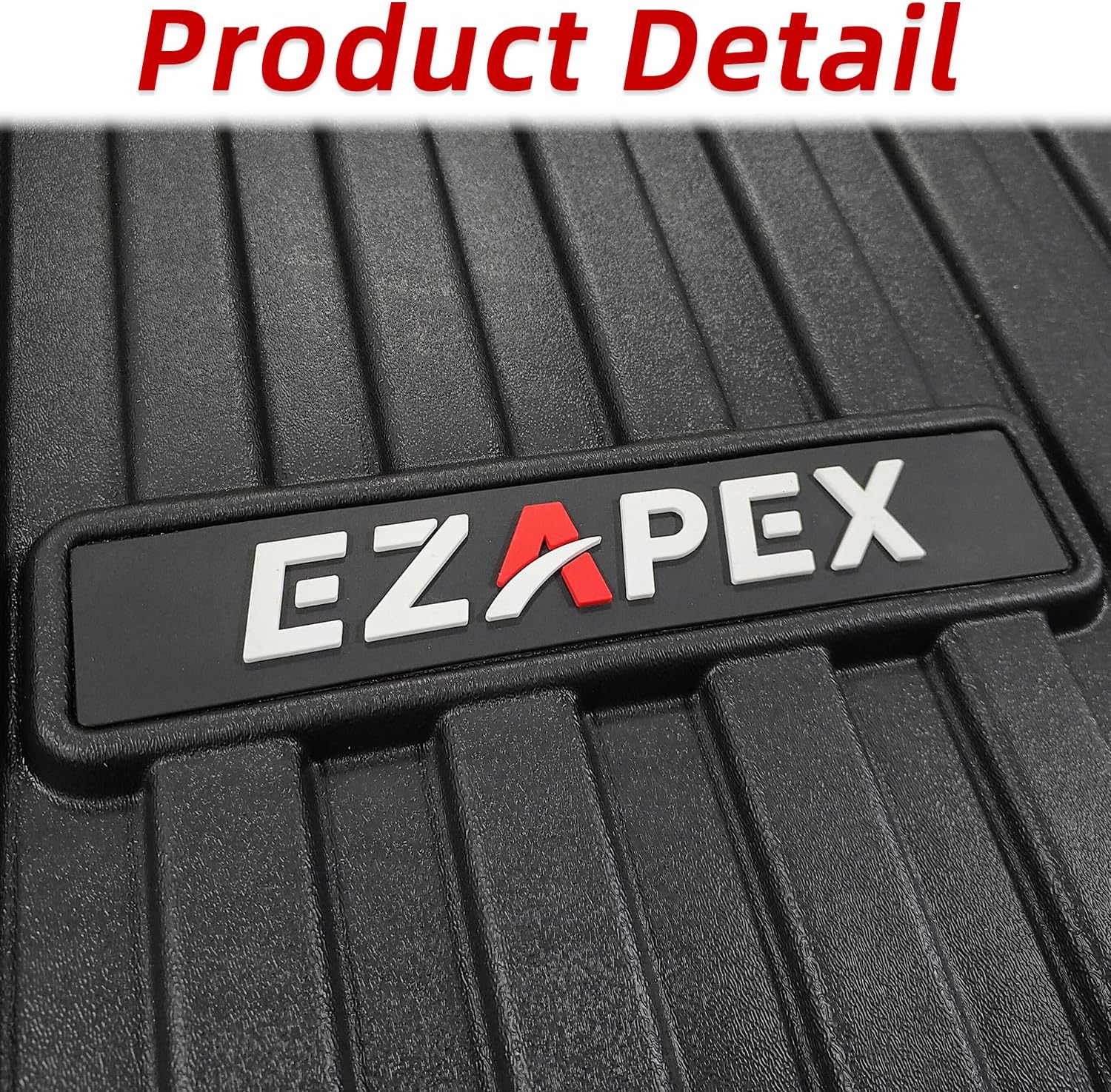 Bed Mat Liner Compatible with Polaris Ranger 1000 Crew 1000 Crew XP 1000 XP Kinetic 2018-2025 All Weather Rear Cargo Mats TPE Accessories