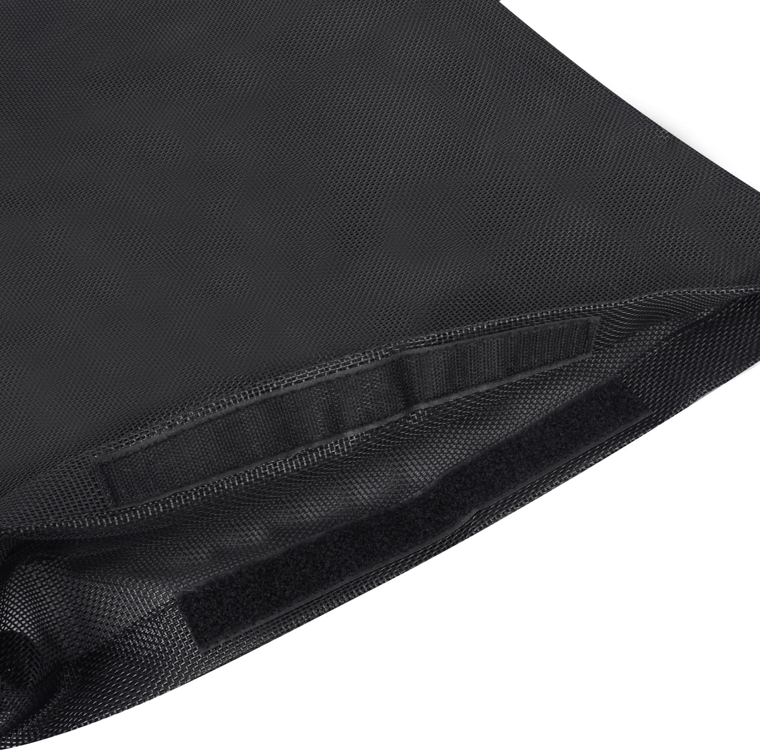UTV Trash Sack PVC Mesh Bag Compatible With Polaris RZR, Can-Am, CFMOTO, Teryx, Mule, Arctic Cat, Pioneer, Golf Cart and most models(BLACK)