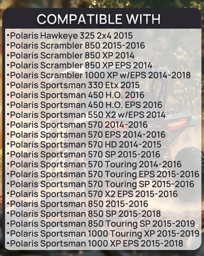 Fuel Pump Assembly Compatible With Polaris Forest 1000 Hawkeye 325 Scrambler 1000 850 Sportsman 1000 XP Sportsman 570 450 2205469