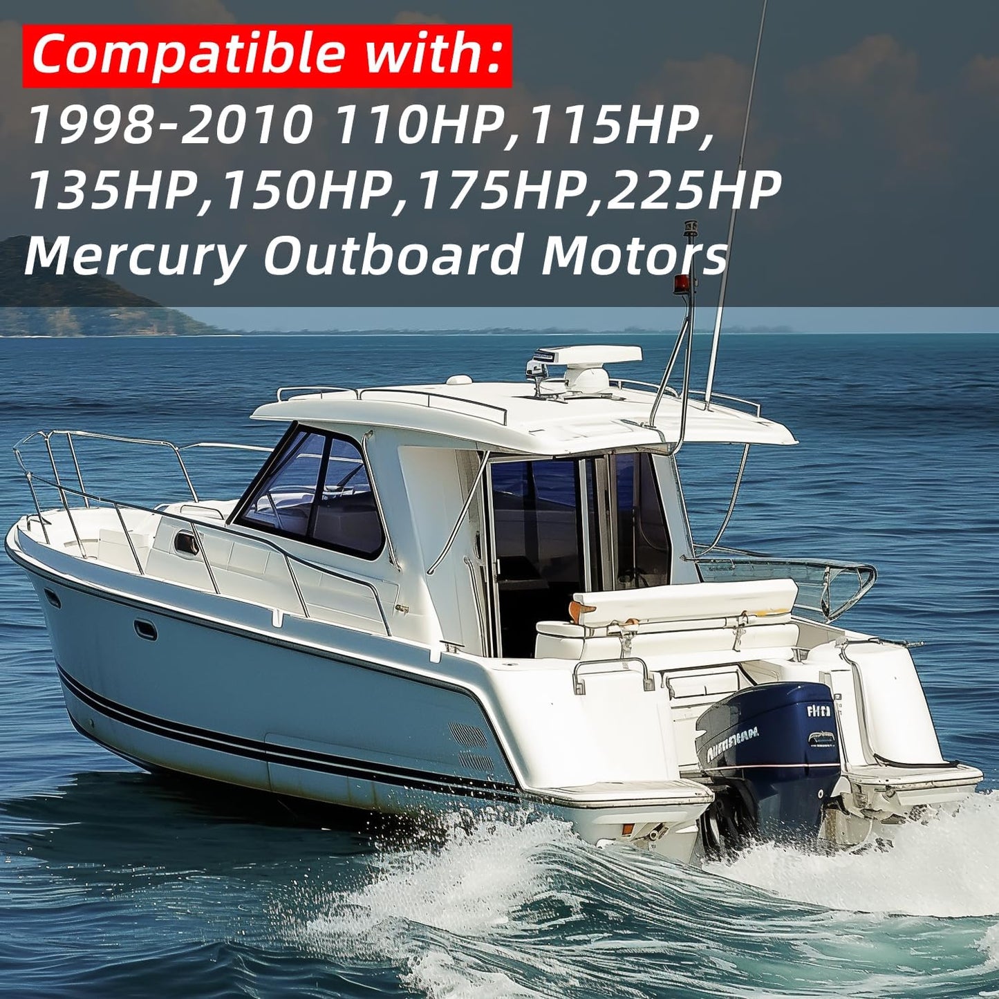 Fuel Pump Compatible with Mercury Mariner Outboard EFI 200, 225 hp, DFI Optimax 135-225, 2.5XS, 200XS, 250XS - Replaces 8558432